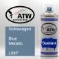 Preview: Volkswagen, Blue Metallic, L98P: 400ml Sprühdose, von ATW Autoteile West.